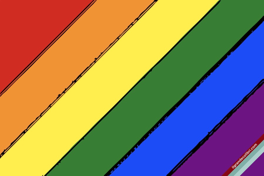 arcobaleno bandiera lgbt rainbow