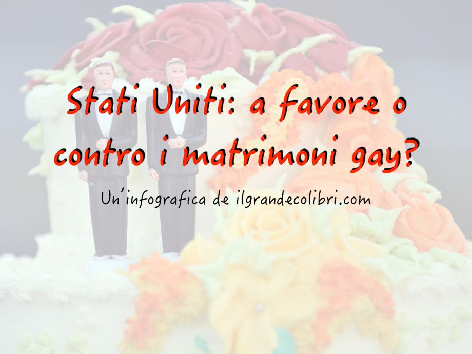 Stati Uniti: come cambia il giudizio sui matrimoni gay?