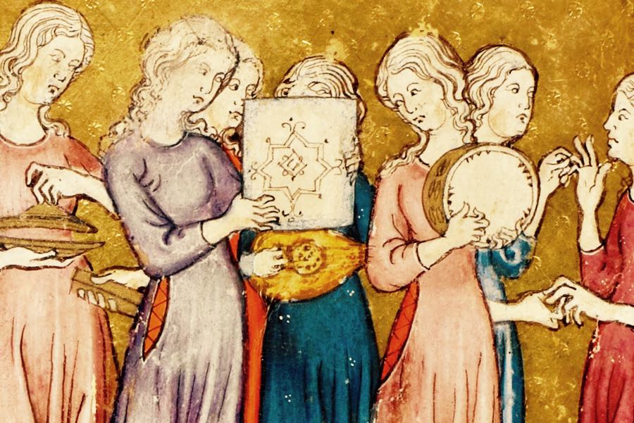miniatura Haggadah dorata xiv secolo