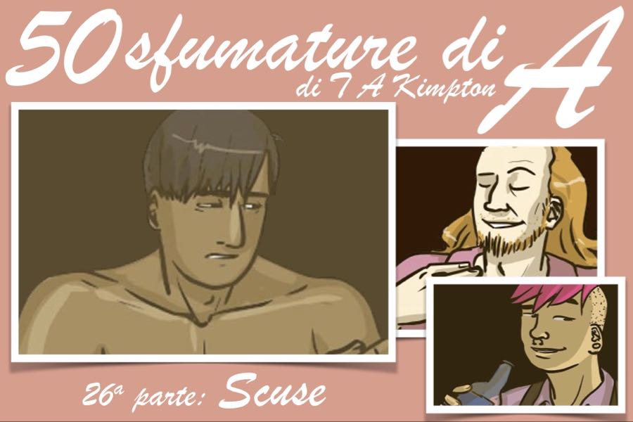 50 sfumature di A - fumetto LGBT