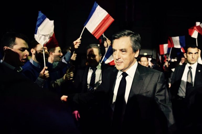 il candidato alle presidenziali Francois Fillon