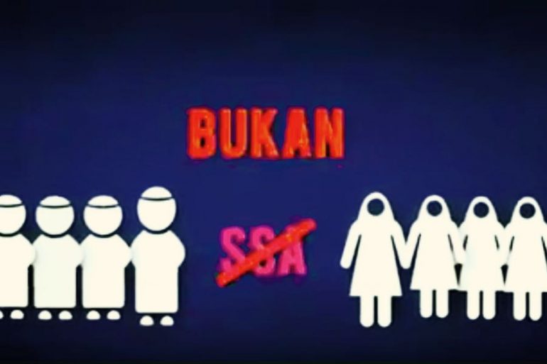 terapie riparative nel video del governo malese