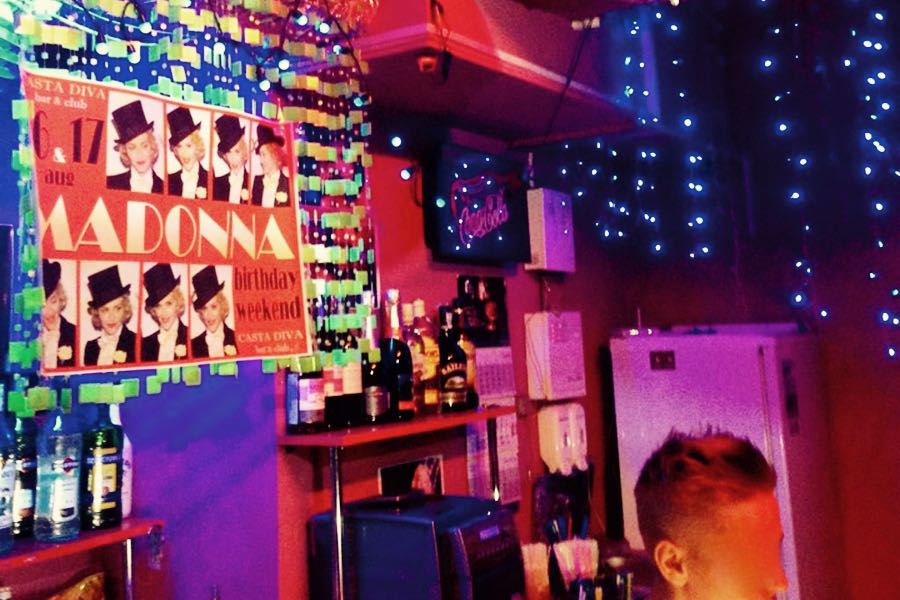 interno del club gay casta diva di minsk