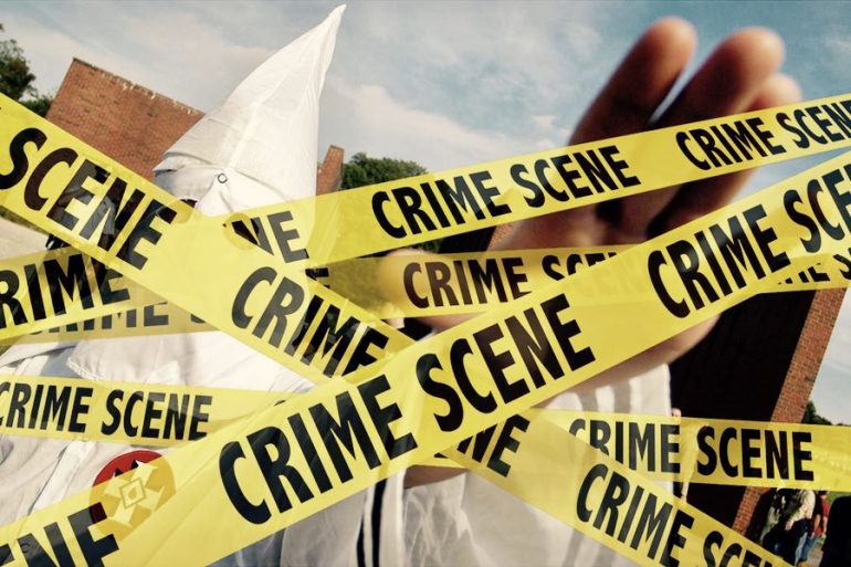 membro del ku klux klan negli stati uniti
