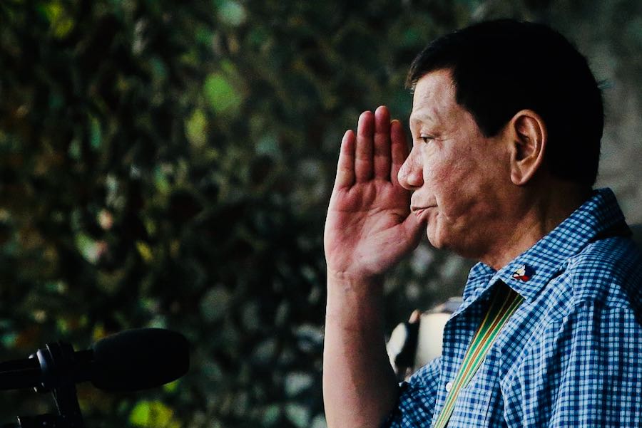 presidente filippino rodrigo duterte