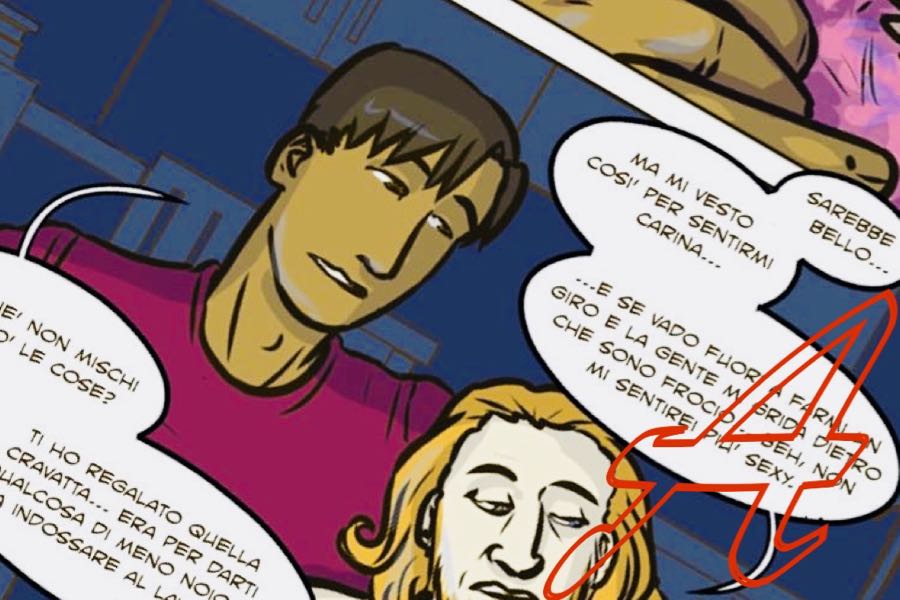 vestiti altre sfumature fumetti lgbt