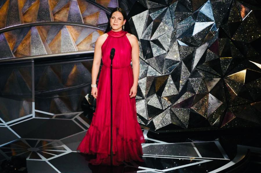 attrice daniela vega alla cerimonia degli oscar
