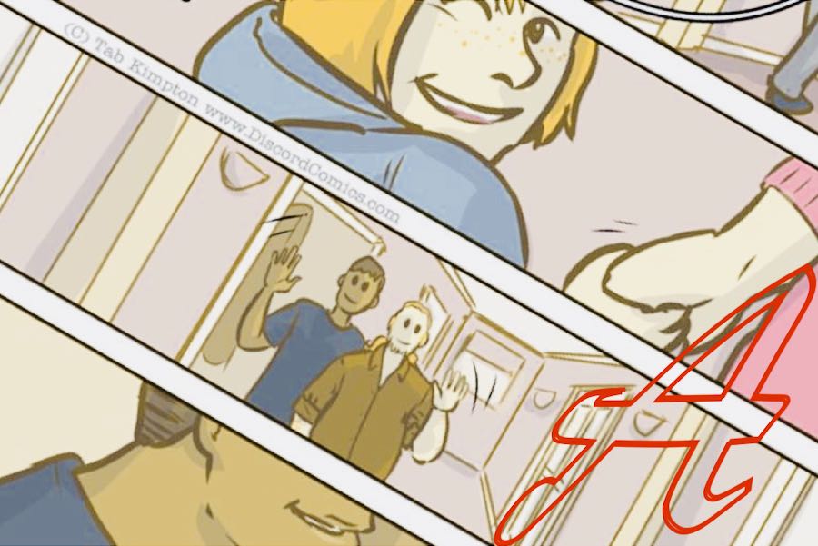 saluti altre sfumature fumetti lgbt