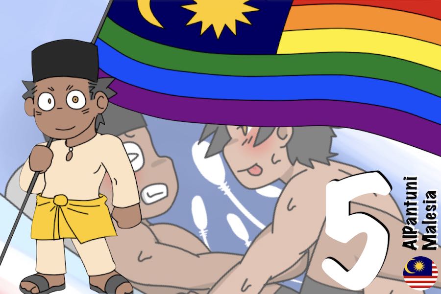 gigolo alpantuni fumetti gay musulmani