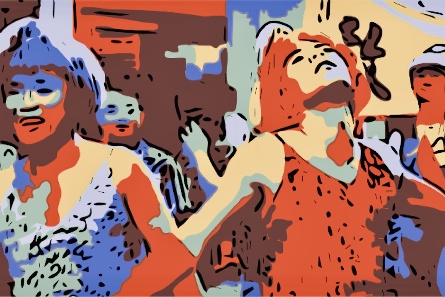 pride taiwan manifestanti