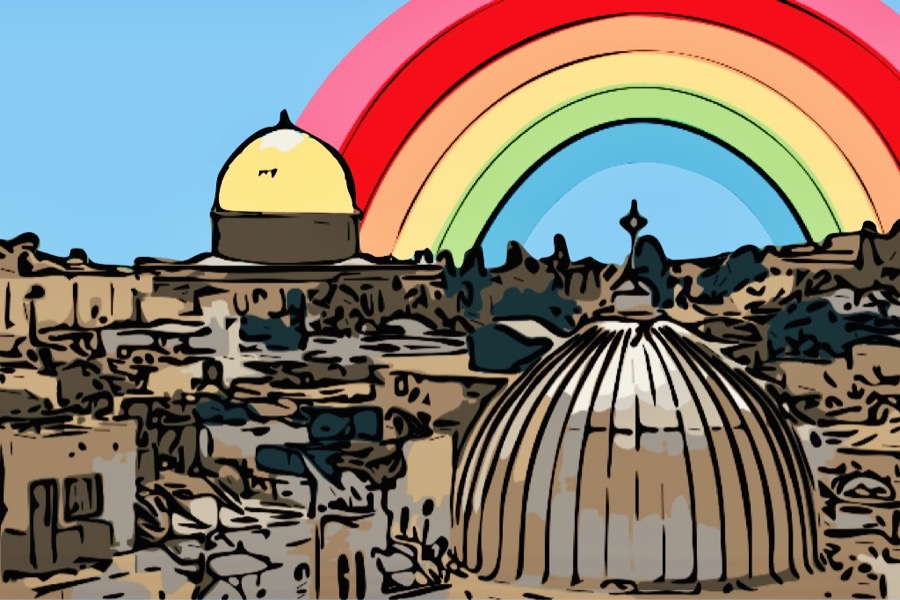 arcobaleno pride gerusalemme israele