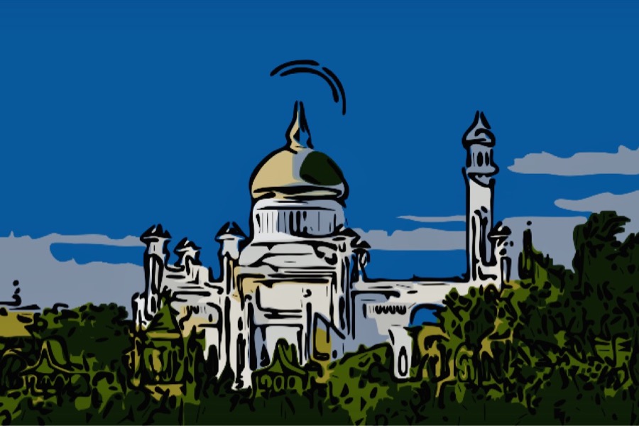 sultanato brunei cupola