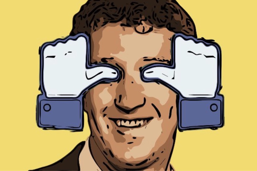 zuckerberg occhi chiusi