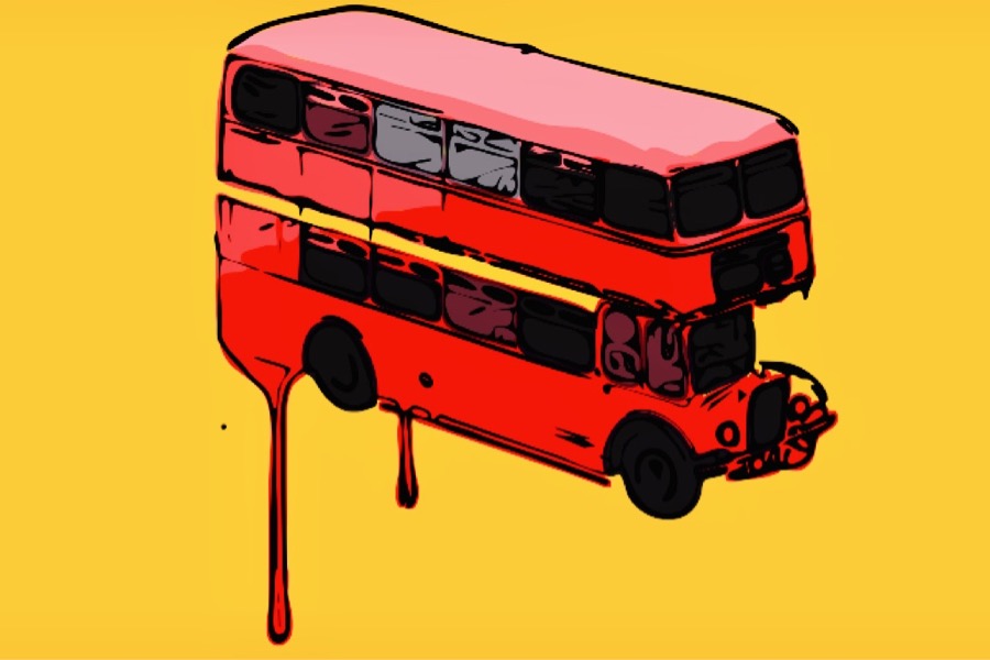 aggressione bus londra