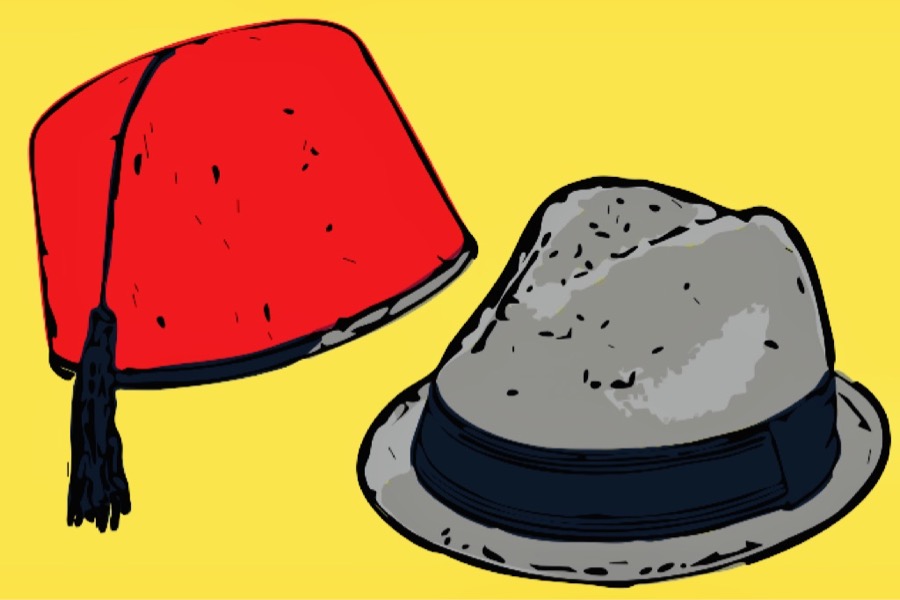 fez tarbush cappello occidentale