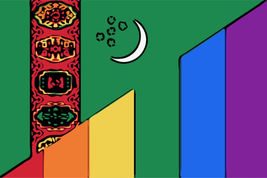 turkmenistan rainbow