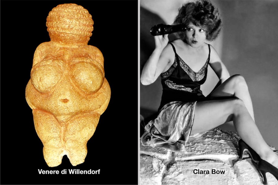 venere paleolitico clara bow
