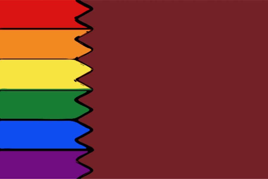 qatar arcobaleno rainbow