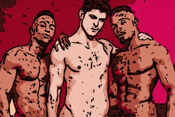 sesso gay trio interracial