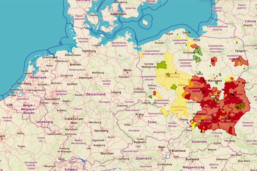 atlante odio omofobia polonia