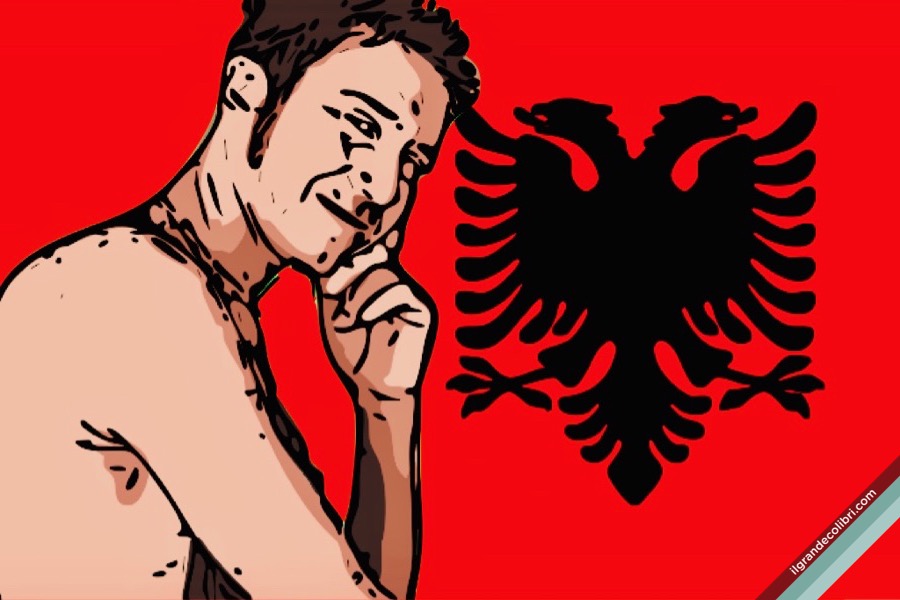 albania uomo gay contento