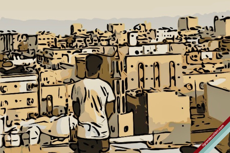 arabia saudita uomo palazzi