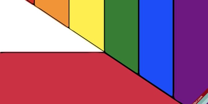 polonia bandiera lgbt rainbow