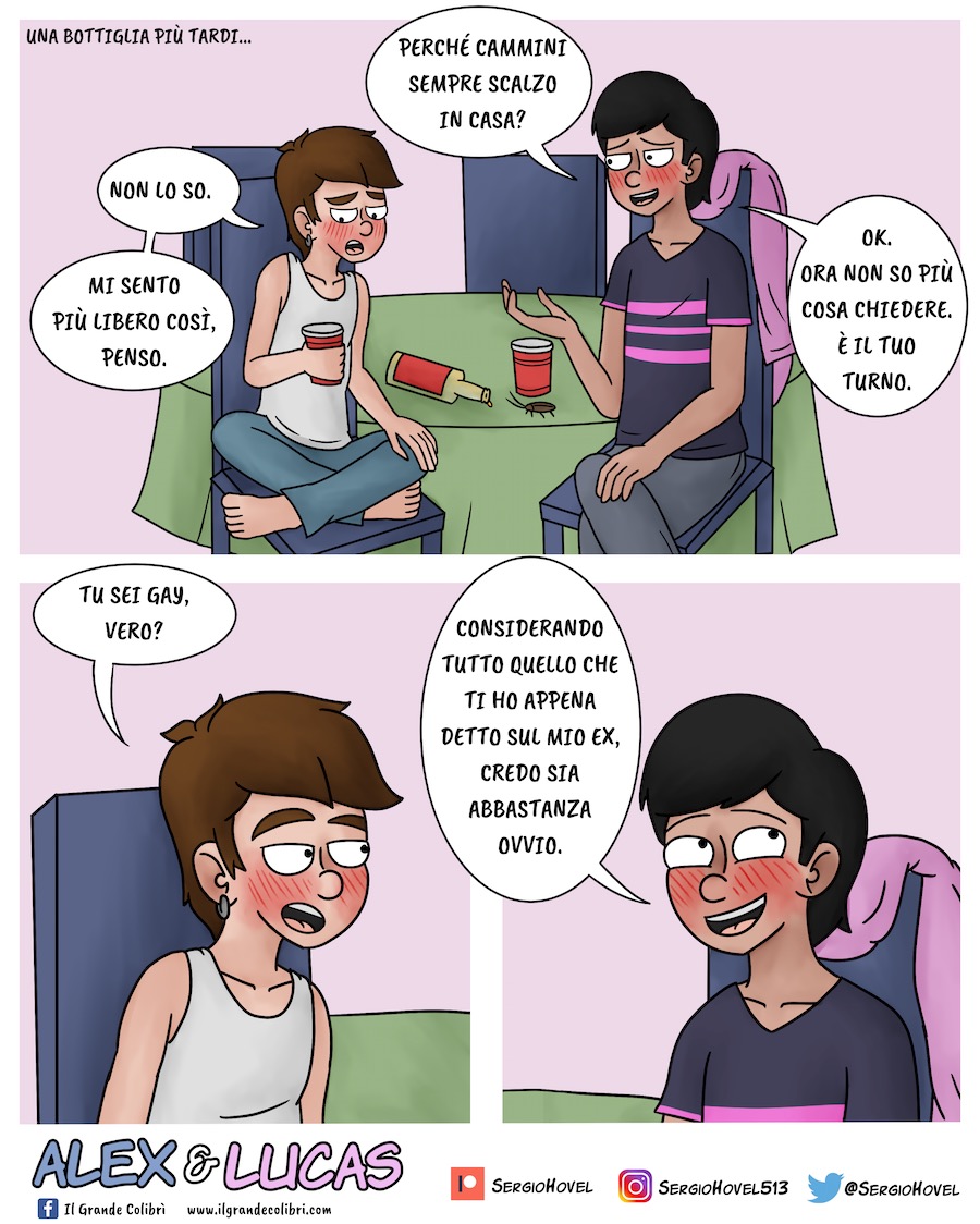 alex lucas fumetto gay