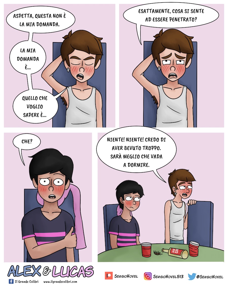 alex lucas fumetto gay