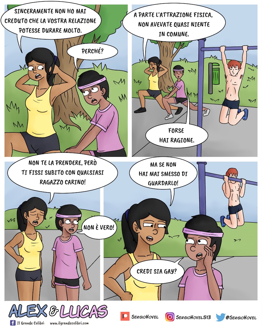 alex lucas fumetto gay