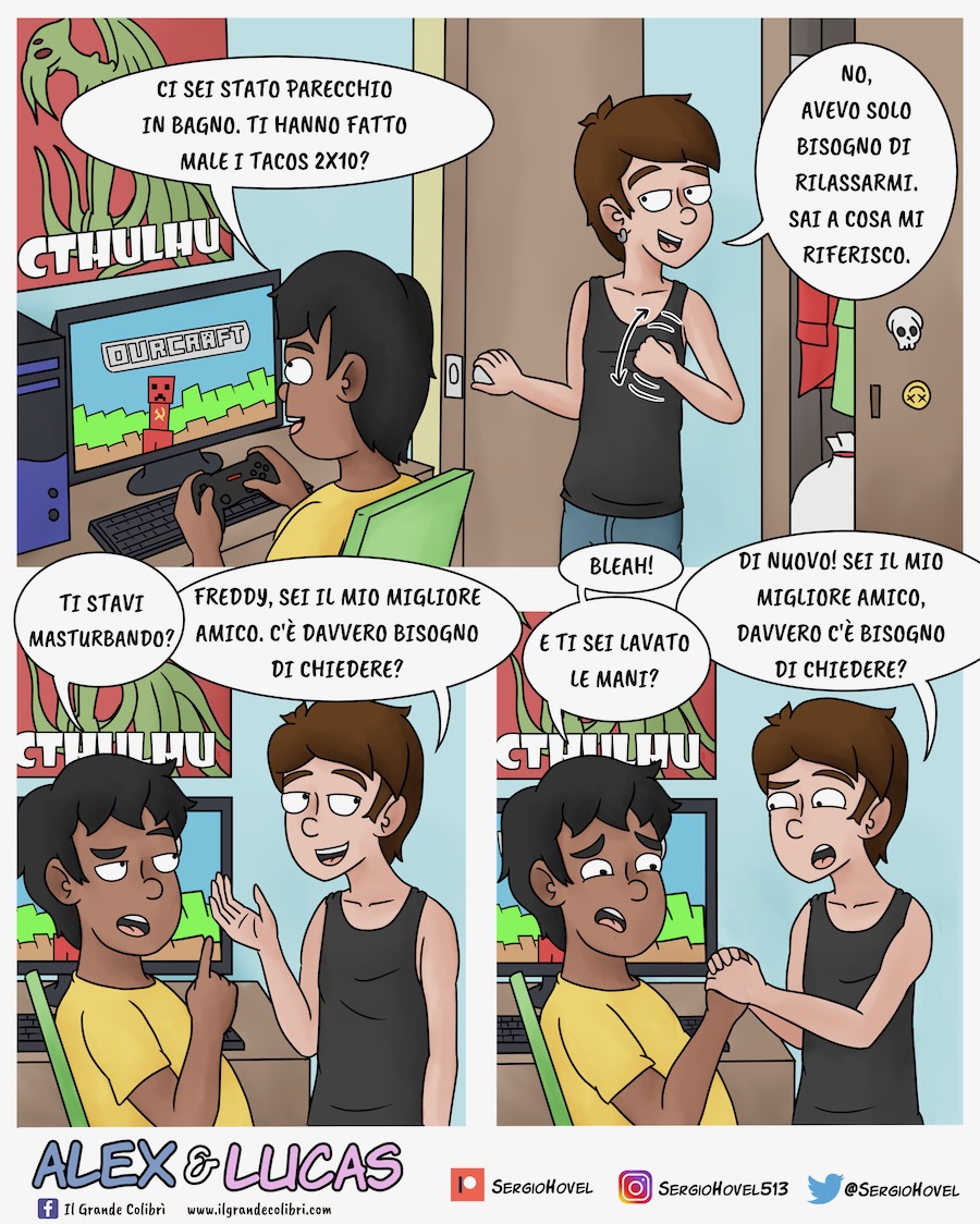 alex lucas fumetto gay