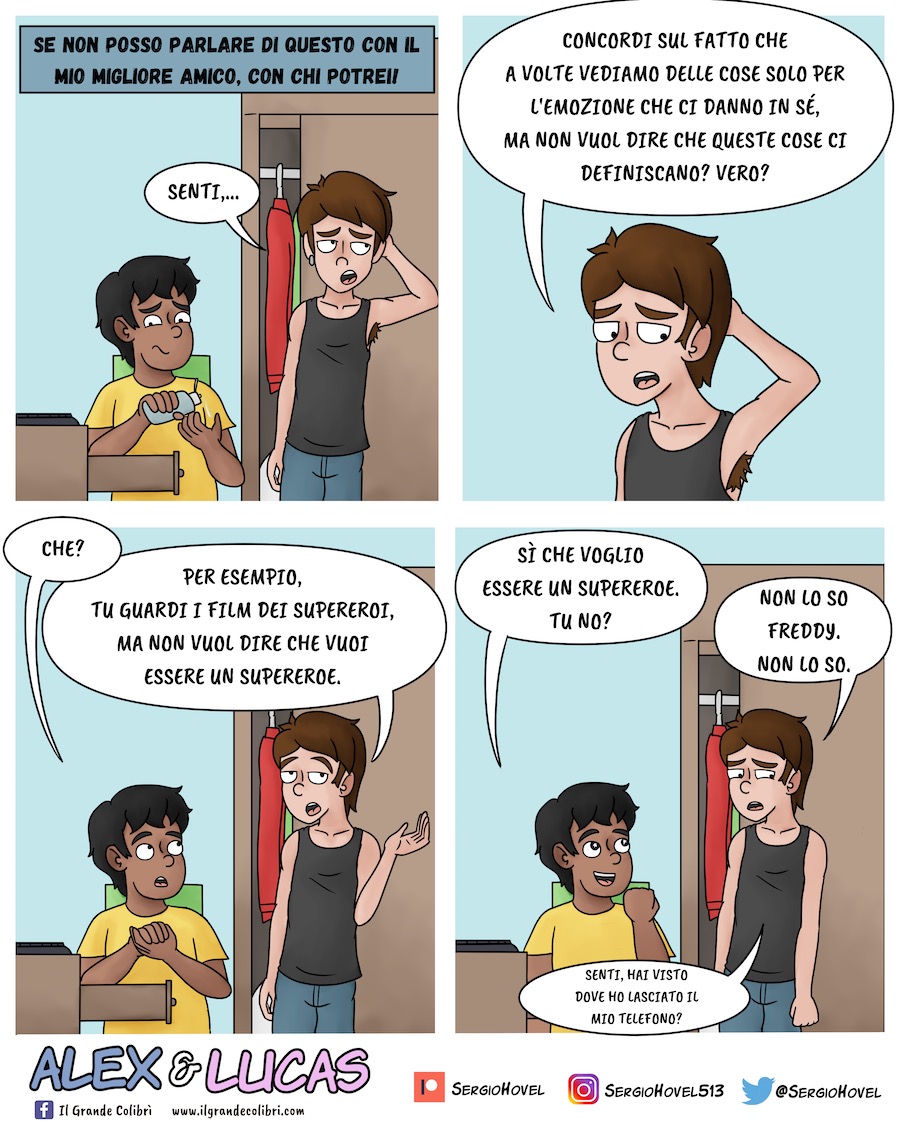 alex lucas fumetto gay