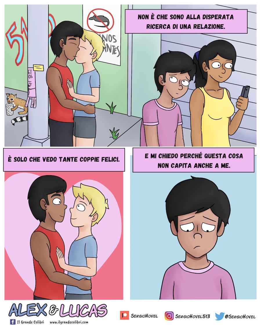 alex lucas fumetto gay