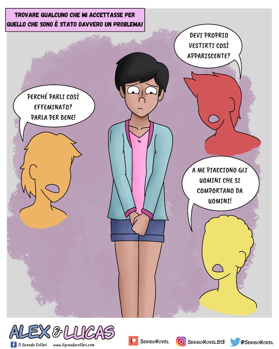 alex lucas fumetto gay