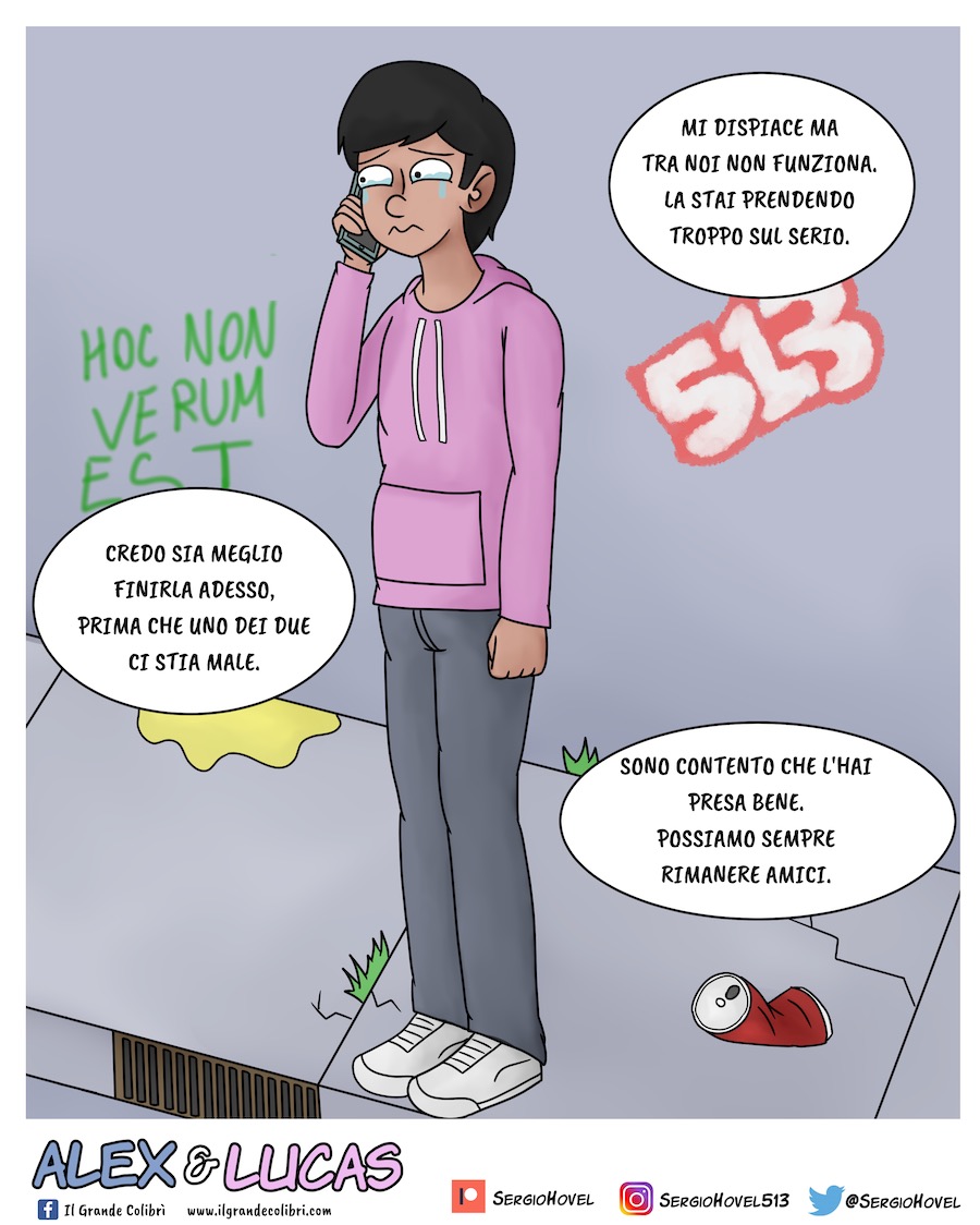 alex lucas fumetto gay