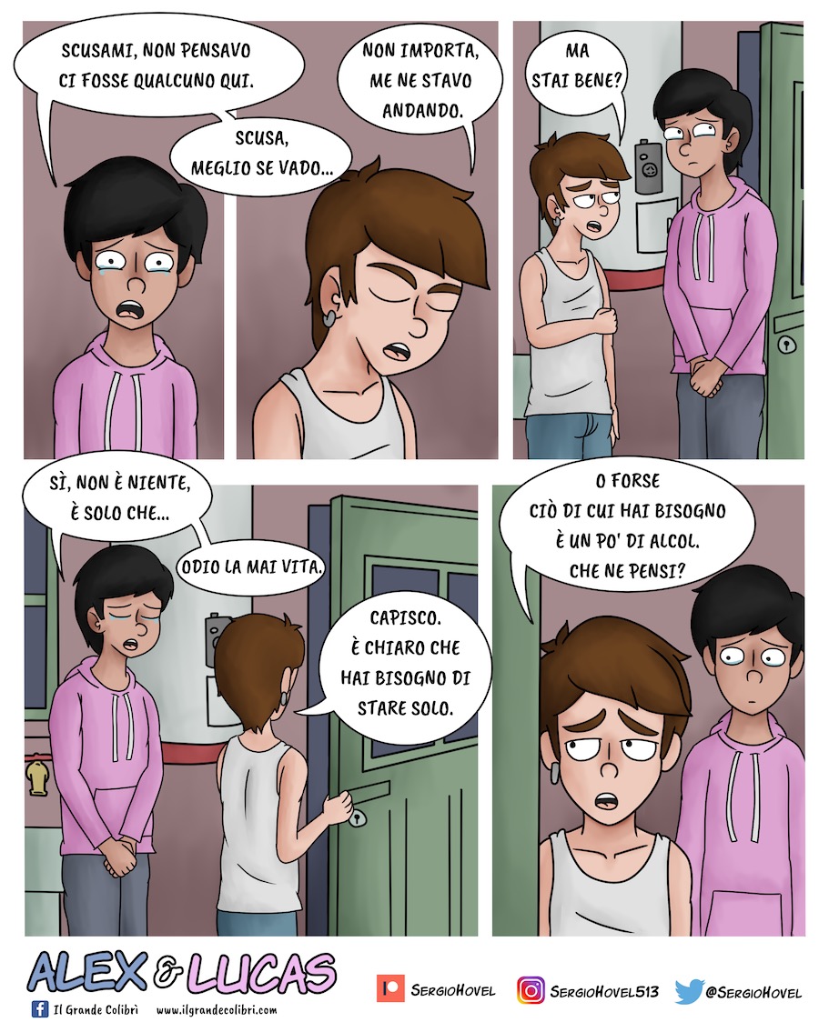 alex lucas fumetto gay