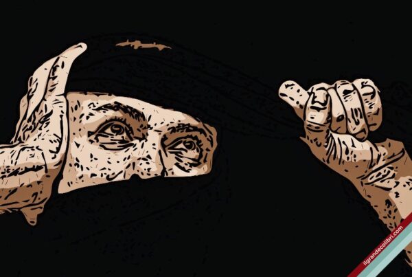 violenza uomo mani testa