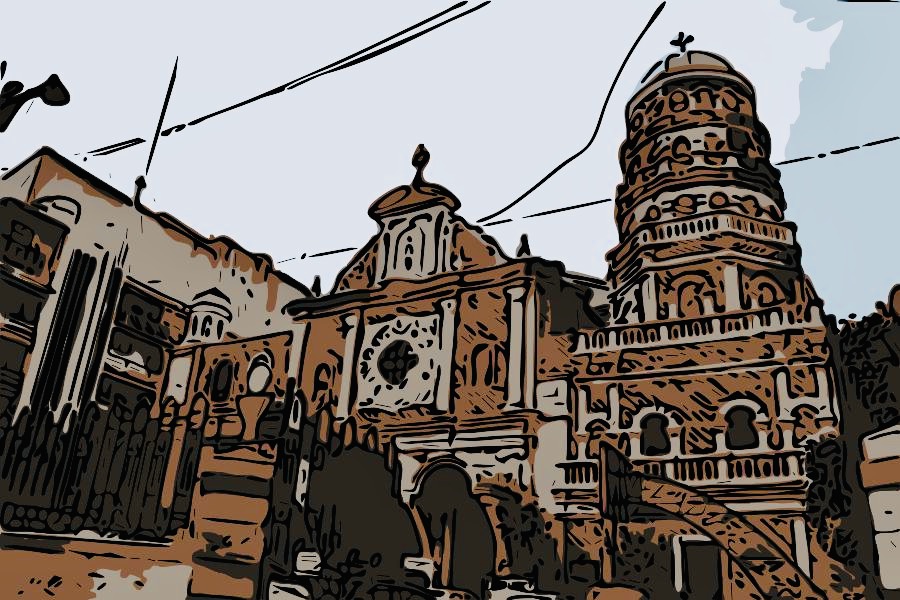 filippine manila chiesa croce