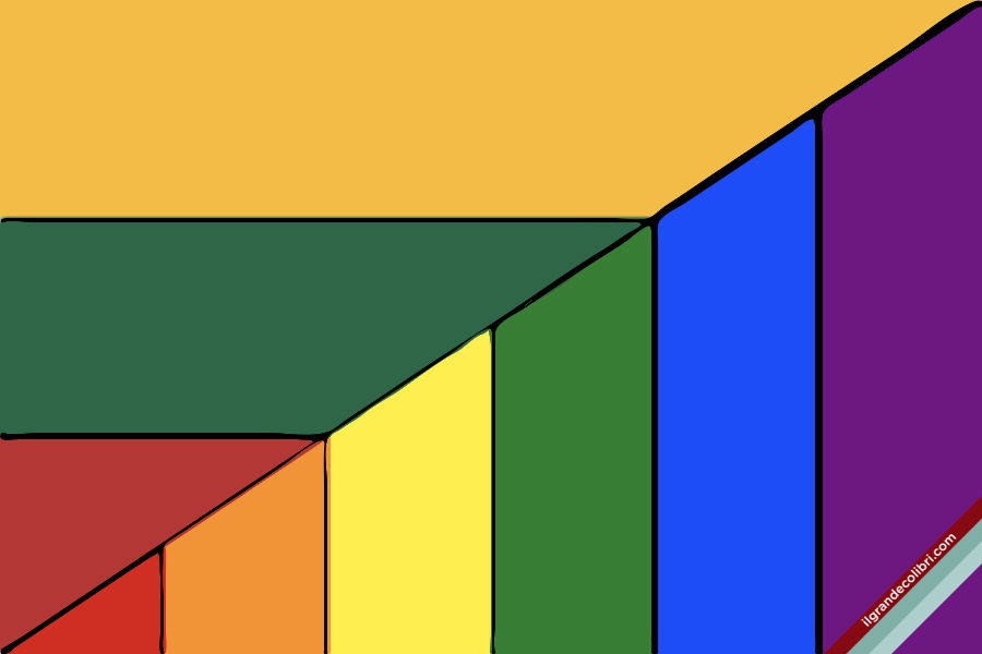 lituania bandiera lgbt rainbow