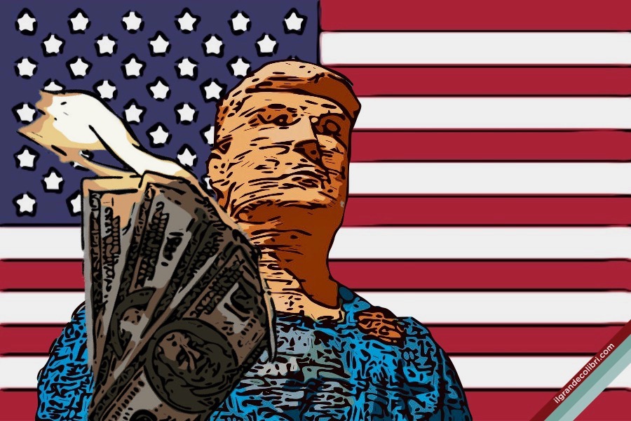 usa trump dollari bruciati