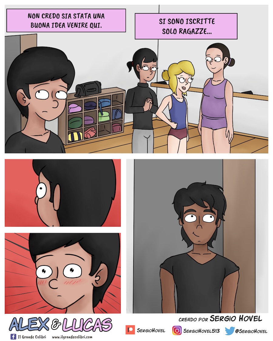 alex lucas fumetto gay