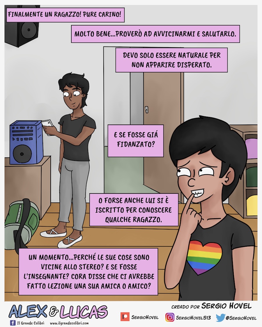 alex lucas fumetto gay
