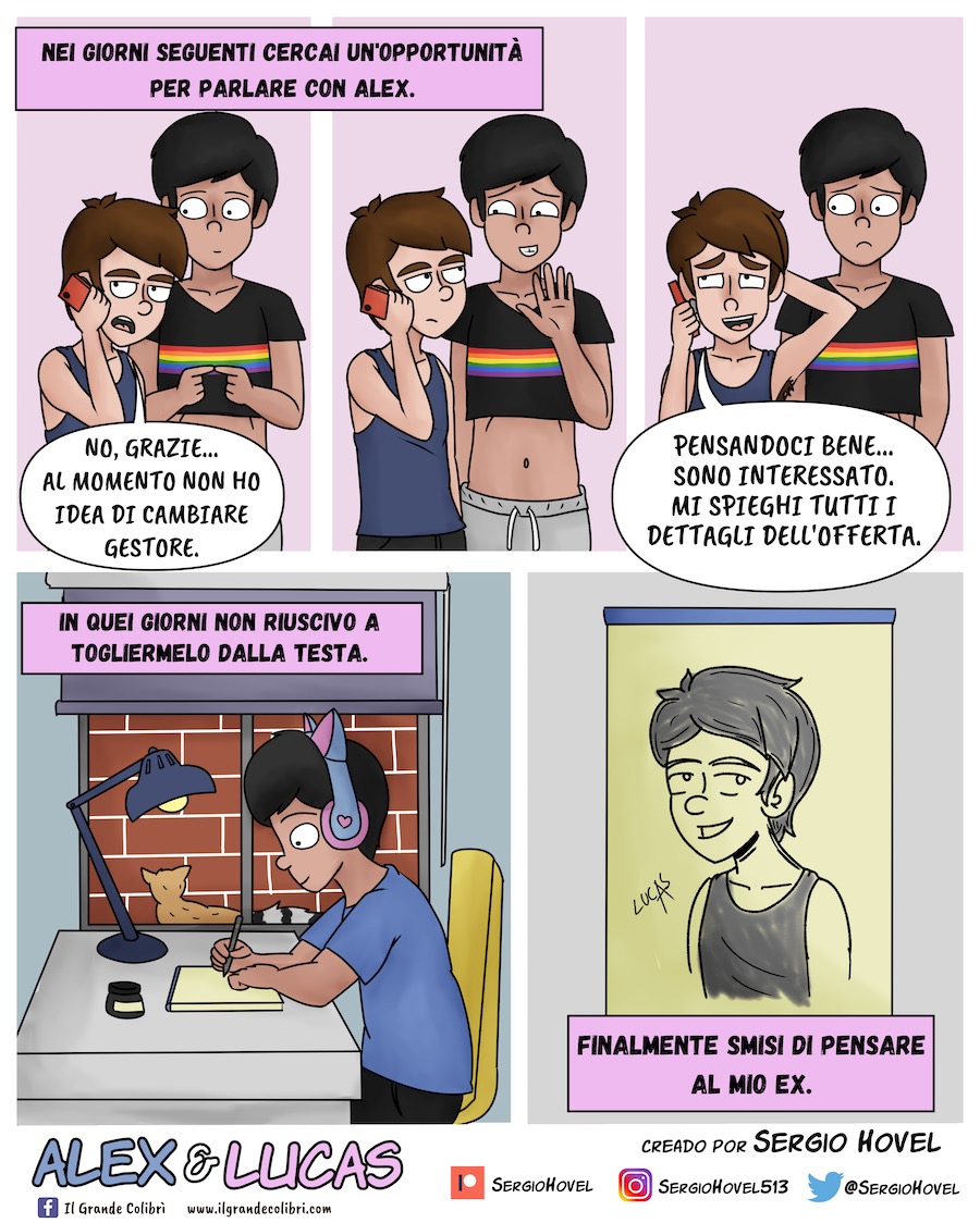 alex lucas fumetto gay