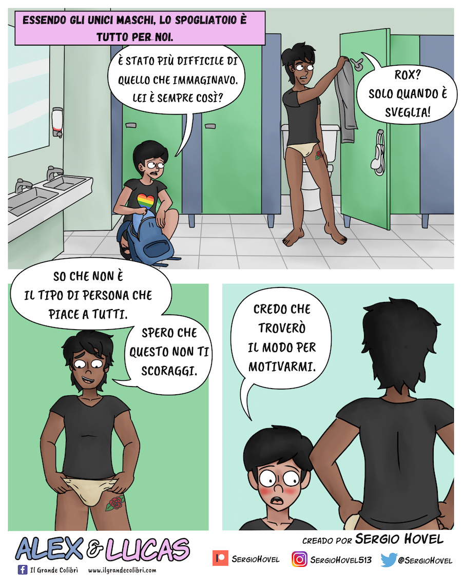 alex lucas fumetto gay