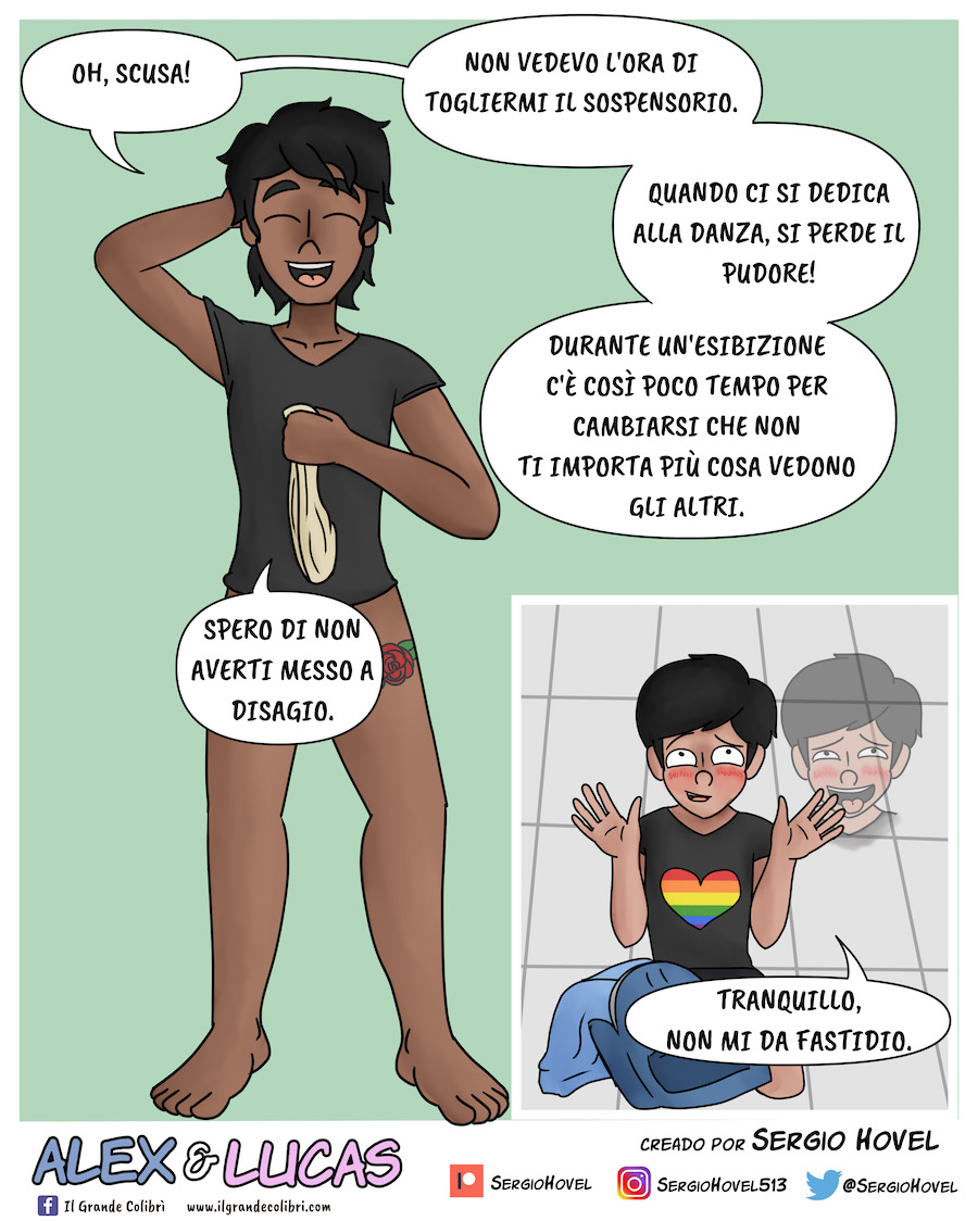 alex lucas fumetto gay
