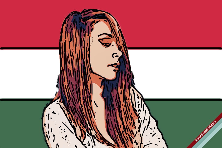 ungheria donna capelli lunghi