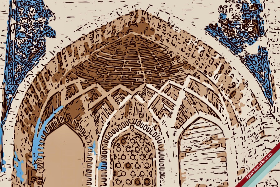 uzbekistan architettura arco antico