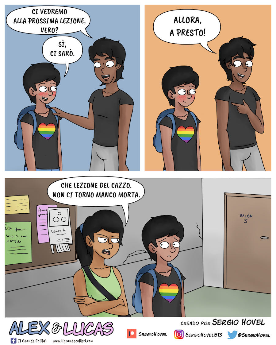 alex lucas fumetto gay
