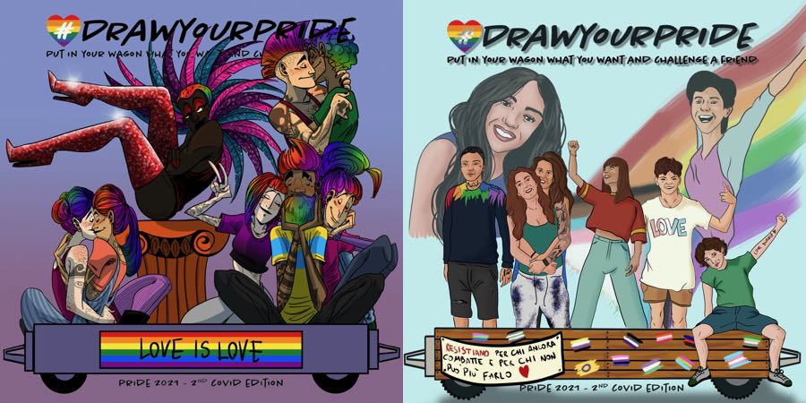 draw your pride intersectionality