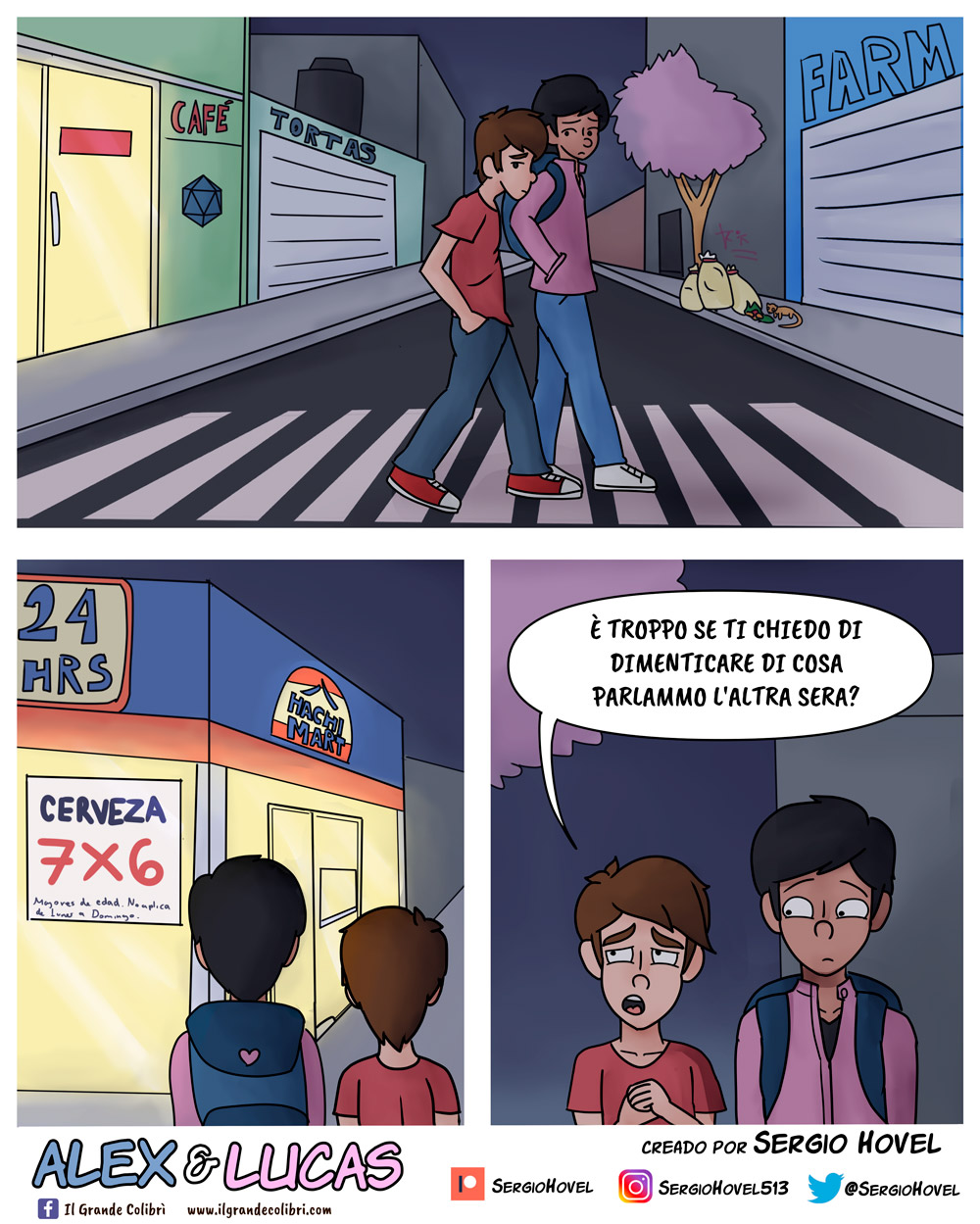 alex lucas fumetto gay